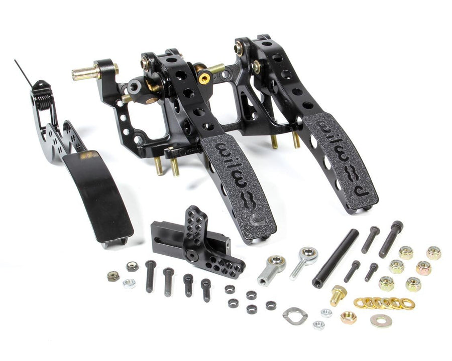 340-12411 Wilwood Pedal Assembly (Floor Mount w/Throttle Pedal & Link)