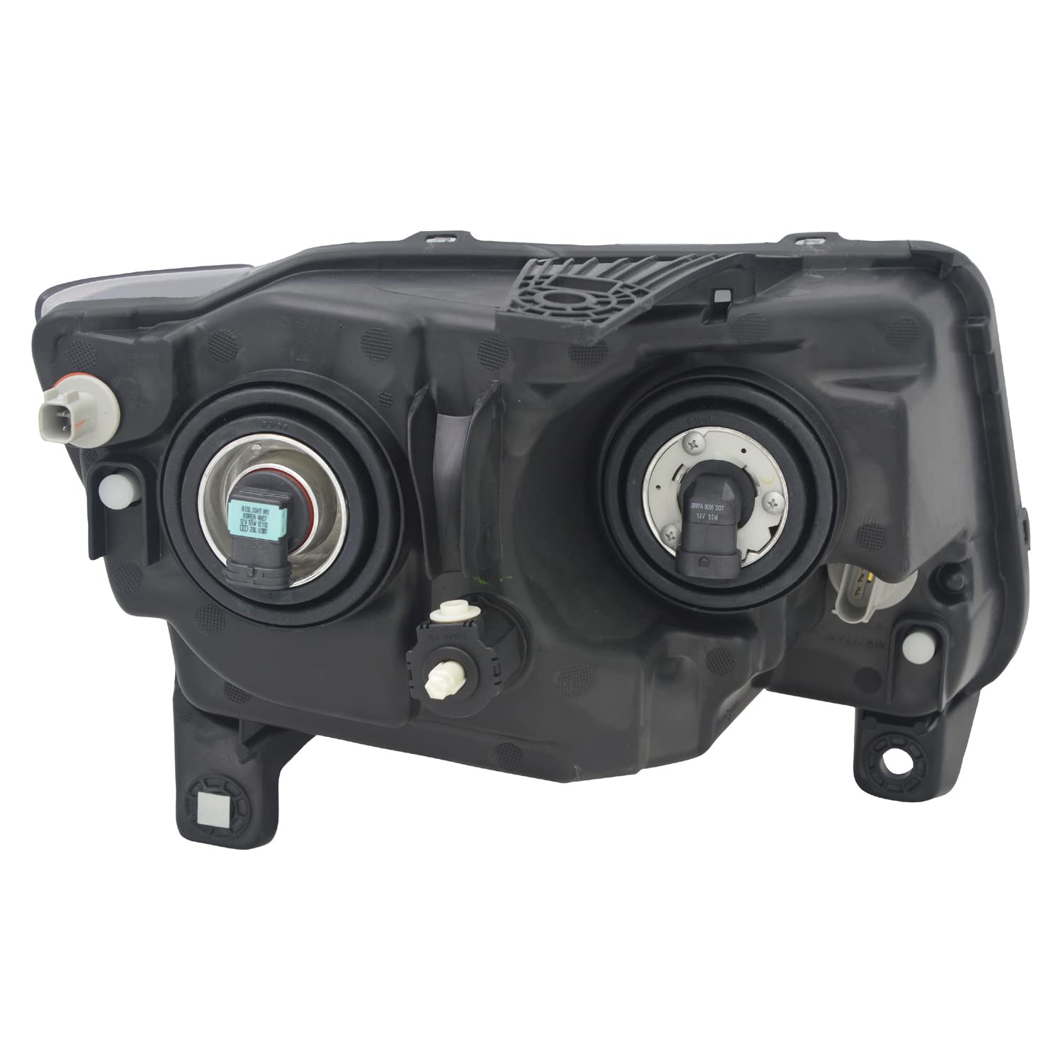 Left TYC Headlight Assembly Compatible with 2013-2017 Jeep Compass