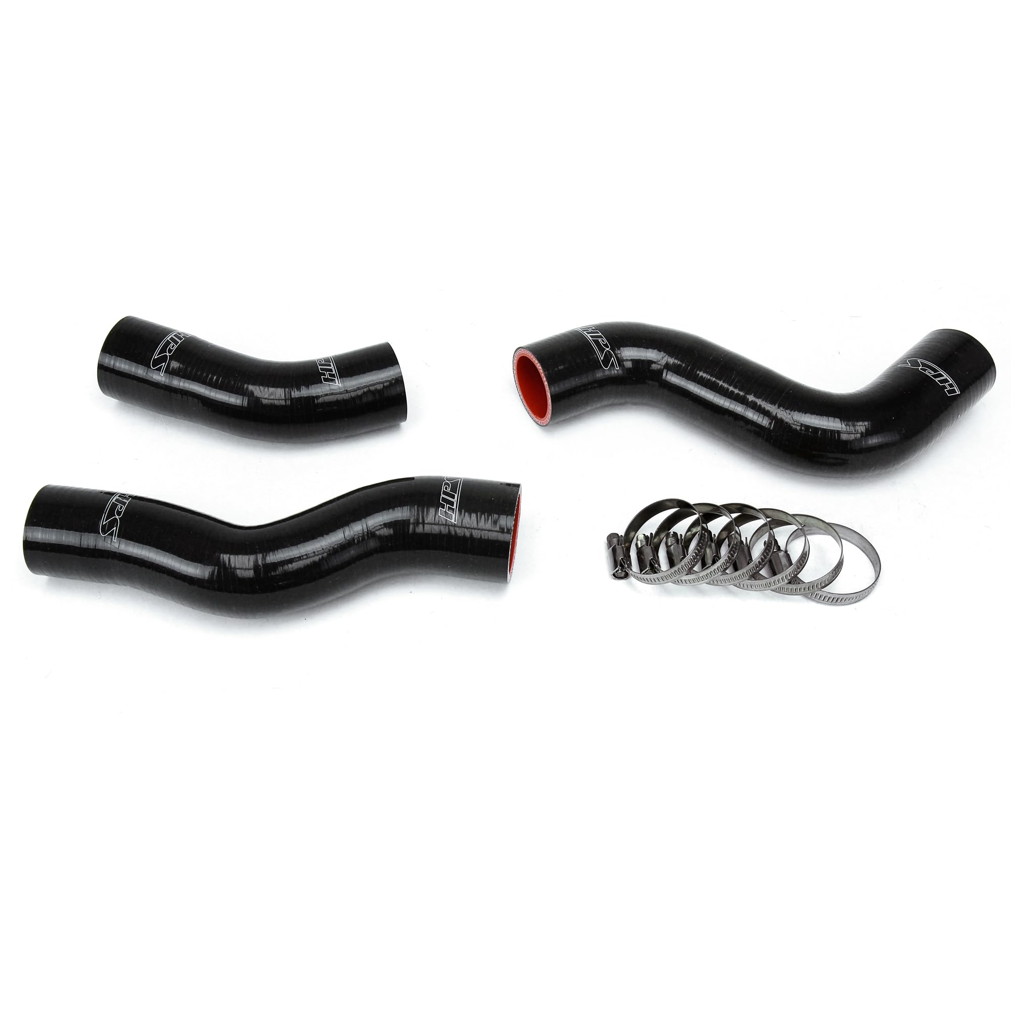 Black HPS (57-1218-BLK) Silicone Radiator Hose Kit for Lexus LX450