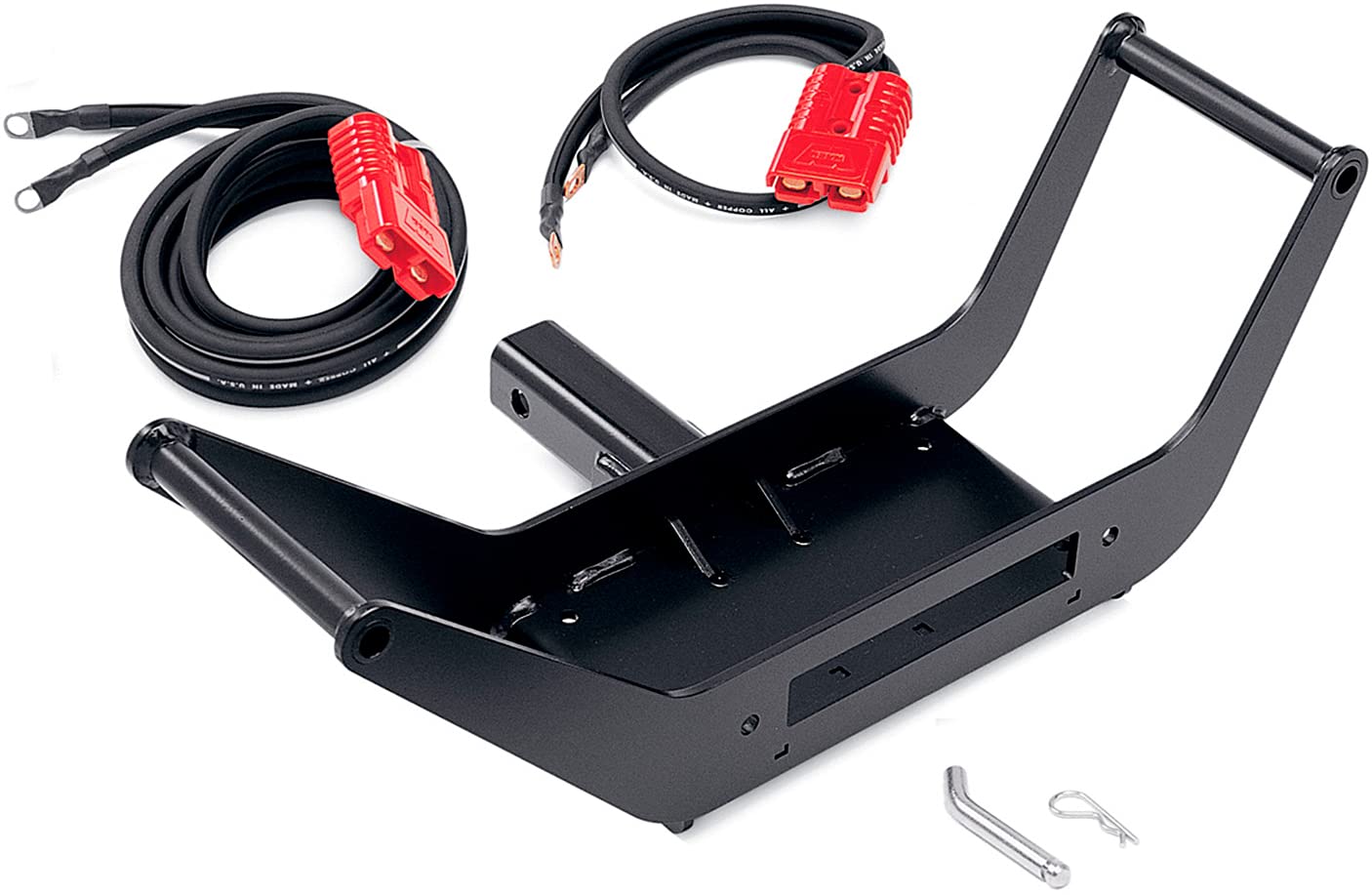 Multi-Mount WARN Winch Mount, Compatible with: Zeon 8, Zeon 10, 9.5XP, XD9I, XD9, M8, M6, VR8 and VR10, Black