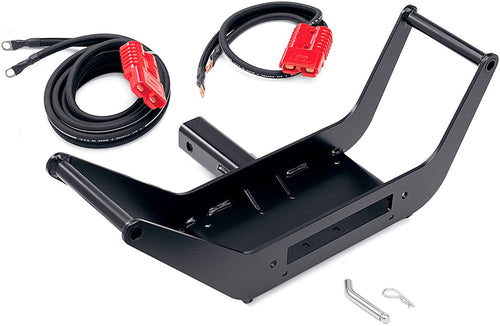 Multi-Mount WARN Winch Mount, Compatible with: Zeon 8, Zeon 10, 9.5XP, XD9I, XD9, M8, M6, VR8 and VR10, Black