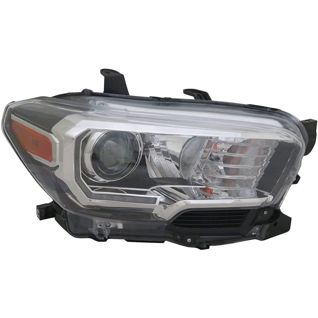 Passenger Headlamp Assy Eagle Eyes TY1289-B111R Fits Toyota Tacoma