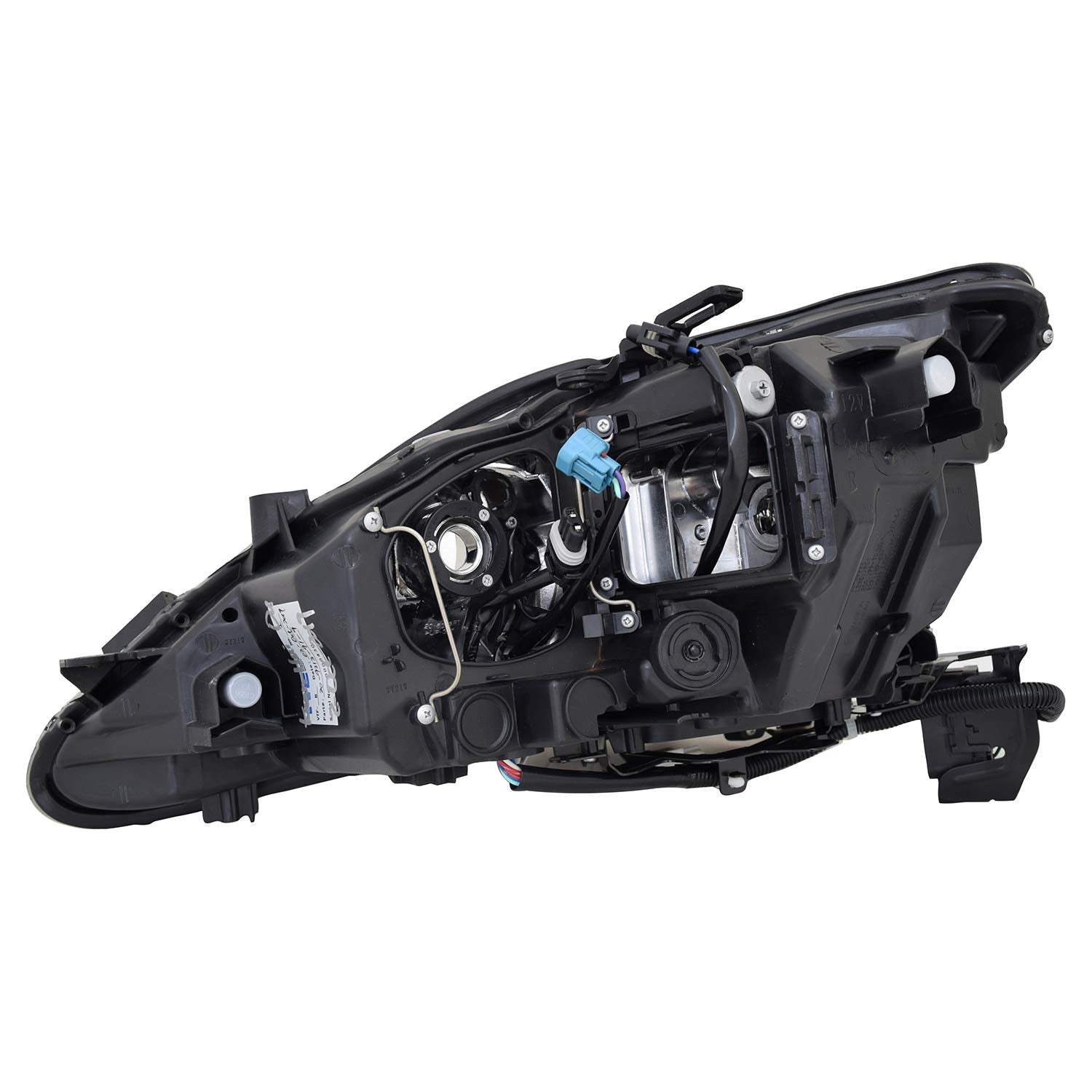 Right TYC Headlight Assembly Compatible with 2011-2013 Lexus IS250