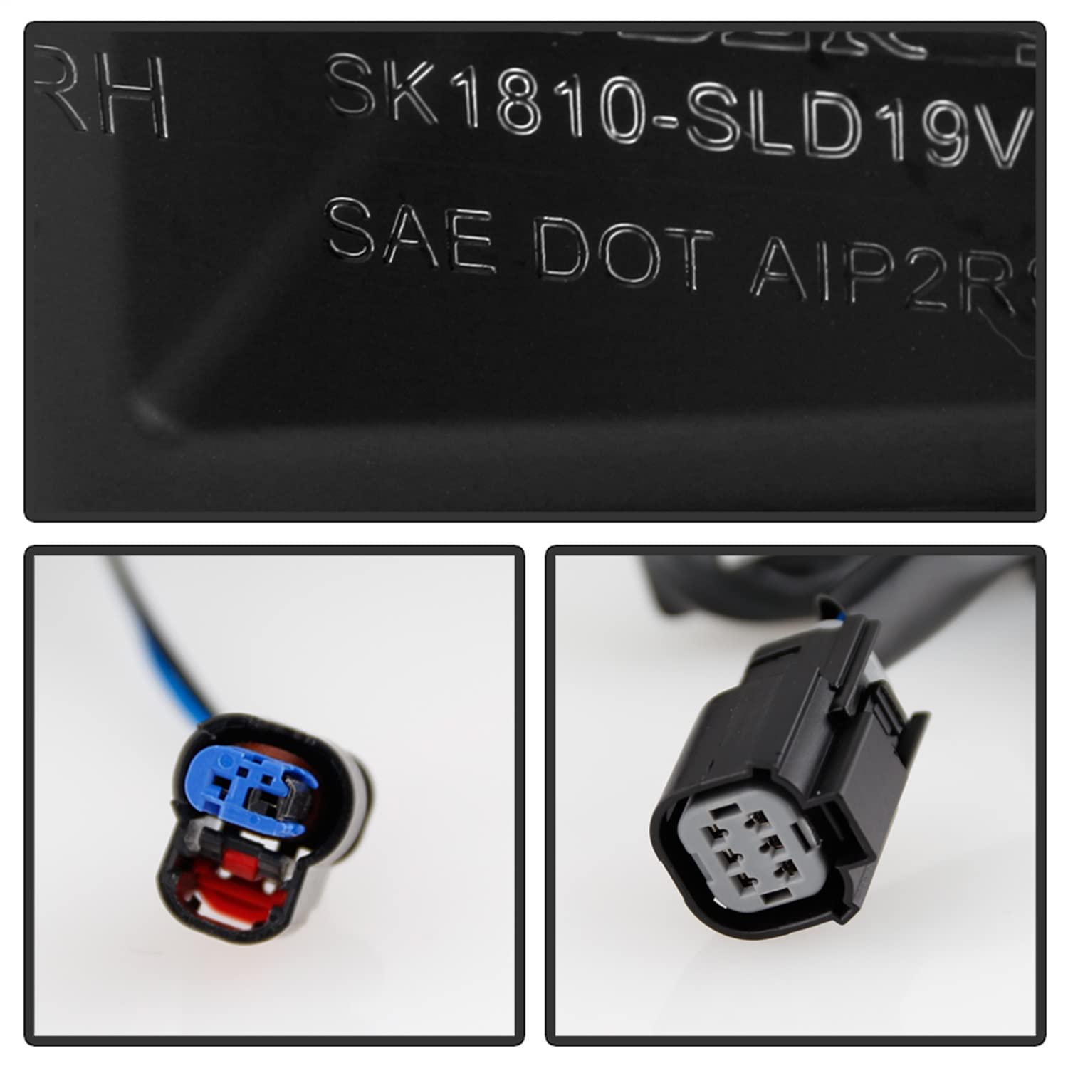 LED Tail Lights Spyder (ALT-YD-CS19HAL-BK)