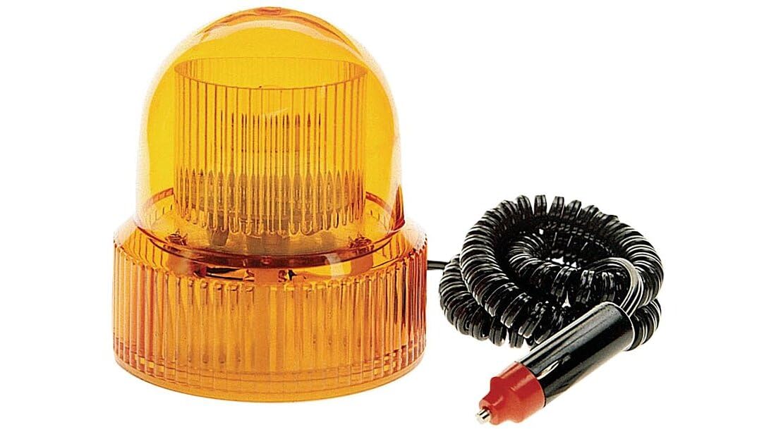 LED Flashing Beacon Peterson Manufacturing V772A (MAG MNT, With Plug, 4.63"X5.50"), 1 Pack
