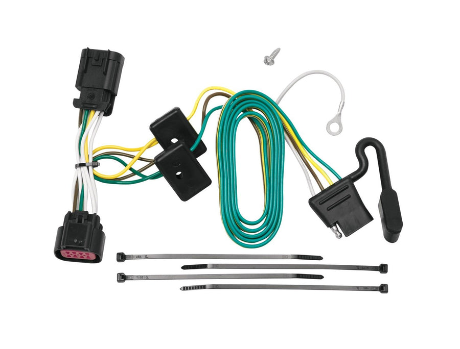 TEKONSHA T-One® 118417 T-Connector Harness, 4-Way Flat, Compatable with 2006-2013 Chevrolet Impala, Black