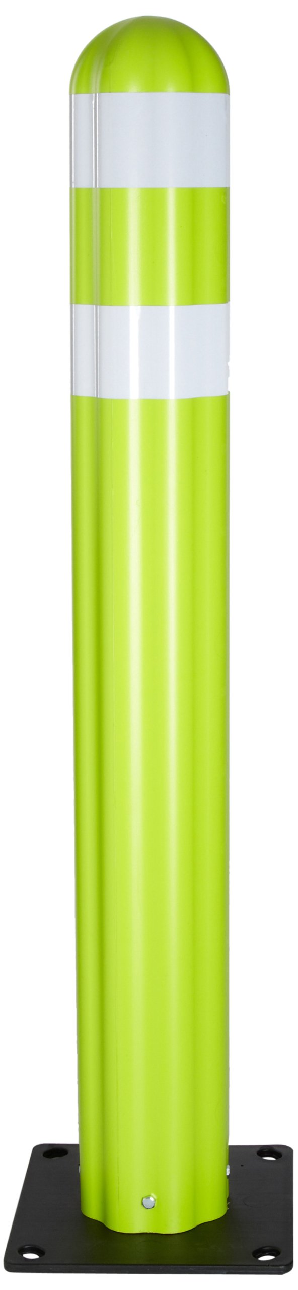 Eagle Poly Guide Post 1734LM Delineator with Reflective, 5-3/4" Width x 42" Height, Lime