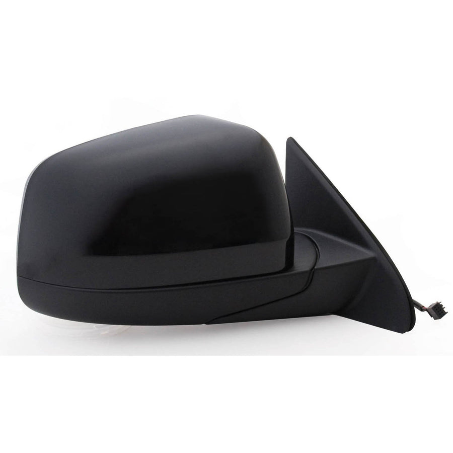 Fit System Side Passenger Mirror for Jeep Grand Cherokee/Laredo GTS, w/o BSDS, Textured Black w/PTM Cover, Heated Power, Foldaway -60187C