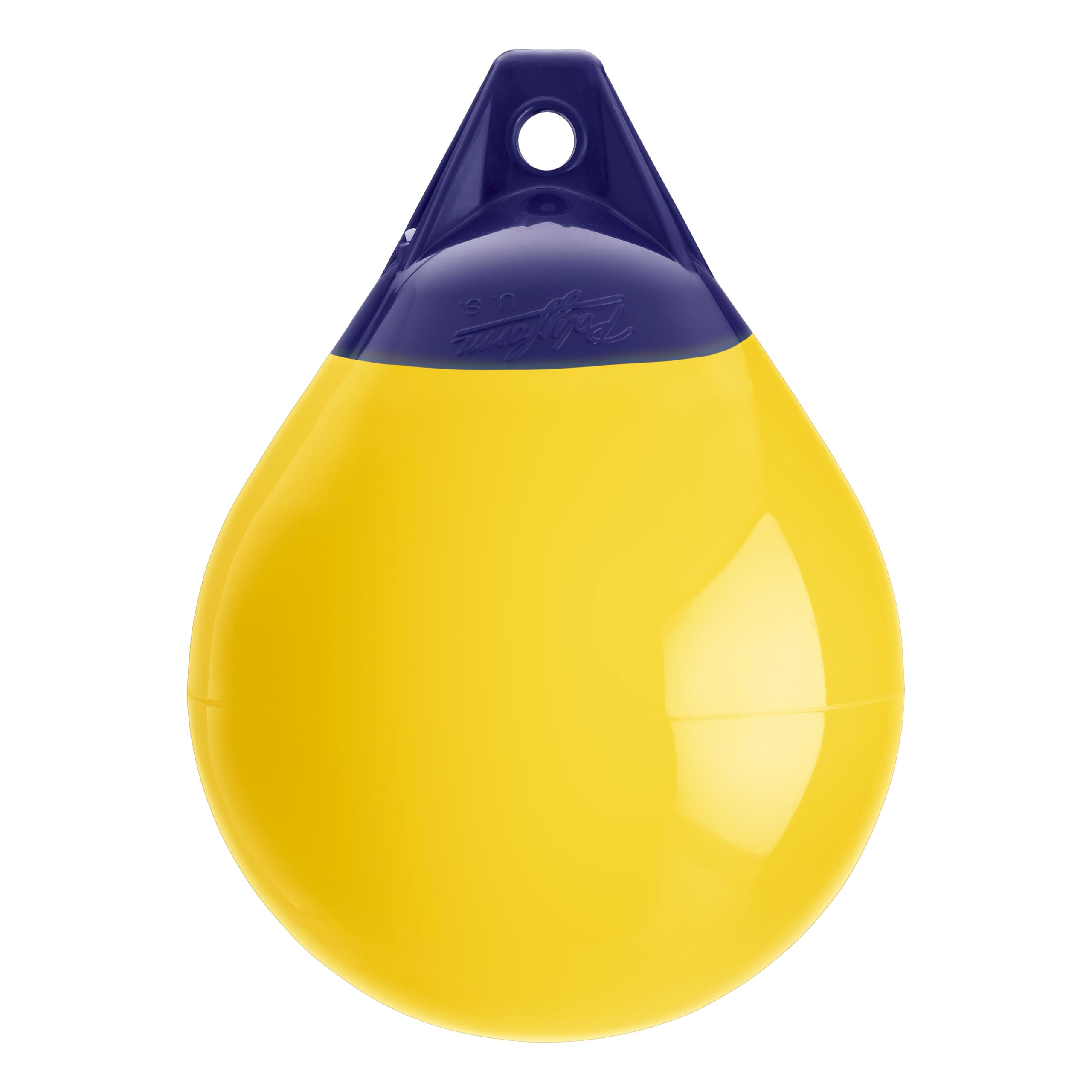 A-2 Standard Blue Ropehold - Yellow Polyform A-Series Buoy