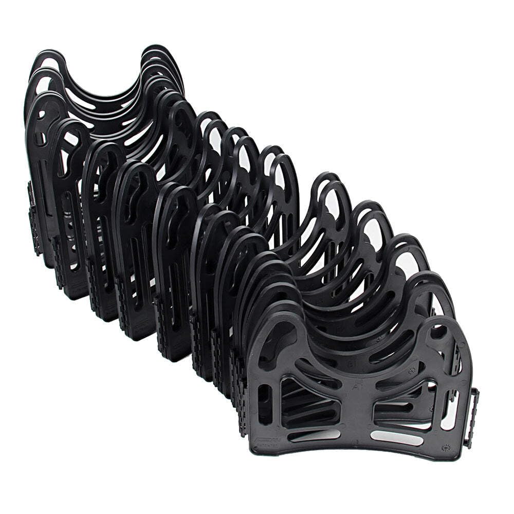 Camco 20-Ft Sidewinder RV/Camper Sewer Hose Support | Telescoping Design Flexes Around Obstacles & Deep Cradles Hold Sewer Hose | Out-of-The-Box Ready & Folds for RV Storage and Organization (43051)