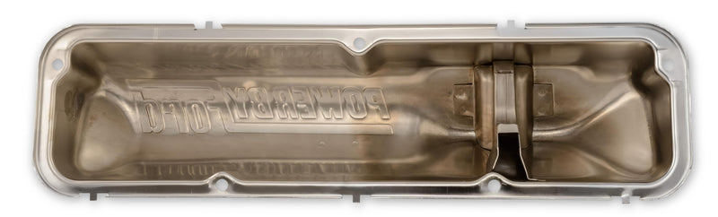 Chrome Scott Drake Classic - 390/428 Vc 'Pwr By Ford' (C6OZ-6A582-C)