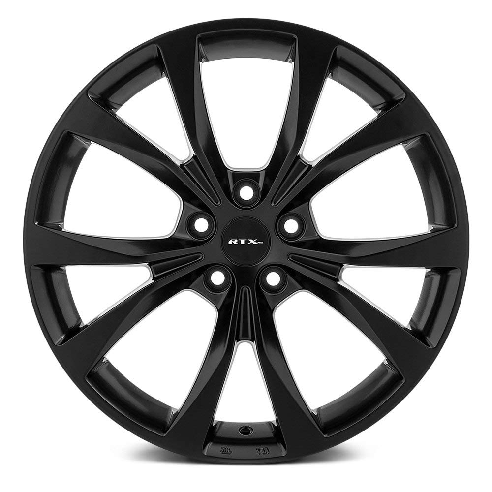 Custom RTX Wheel - 17x7, 42 Offset, 5x108 Bolt Pattern, 63.4mm Hub - Satin Black Rim