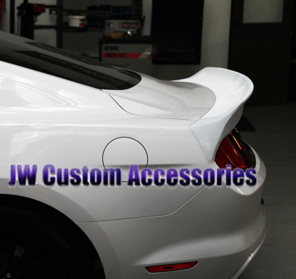 2015 Ford Mustang Coupe Street Scene 950-70694 Urethane 3-Piece Duck Tail Style Rear Spoiler - Generation 1