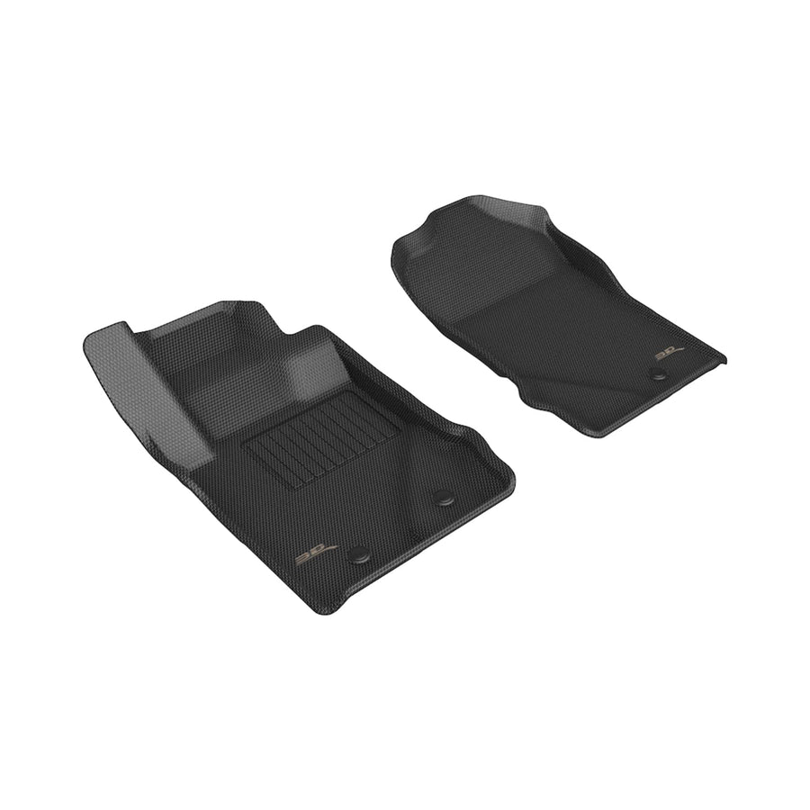 KAGU 3D MAXpider Custom Fit Floor Mat (BLACK) Compatible for FORD BRONCO 2021-2023 - Front Row