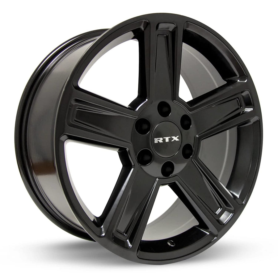 Glacier RTX Custom Wheel - 20x8.5, 15 Offset, 6x139.7 Bolt Pattern, 78.1mm Hub - Satin Black Rim