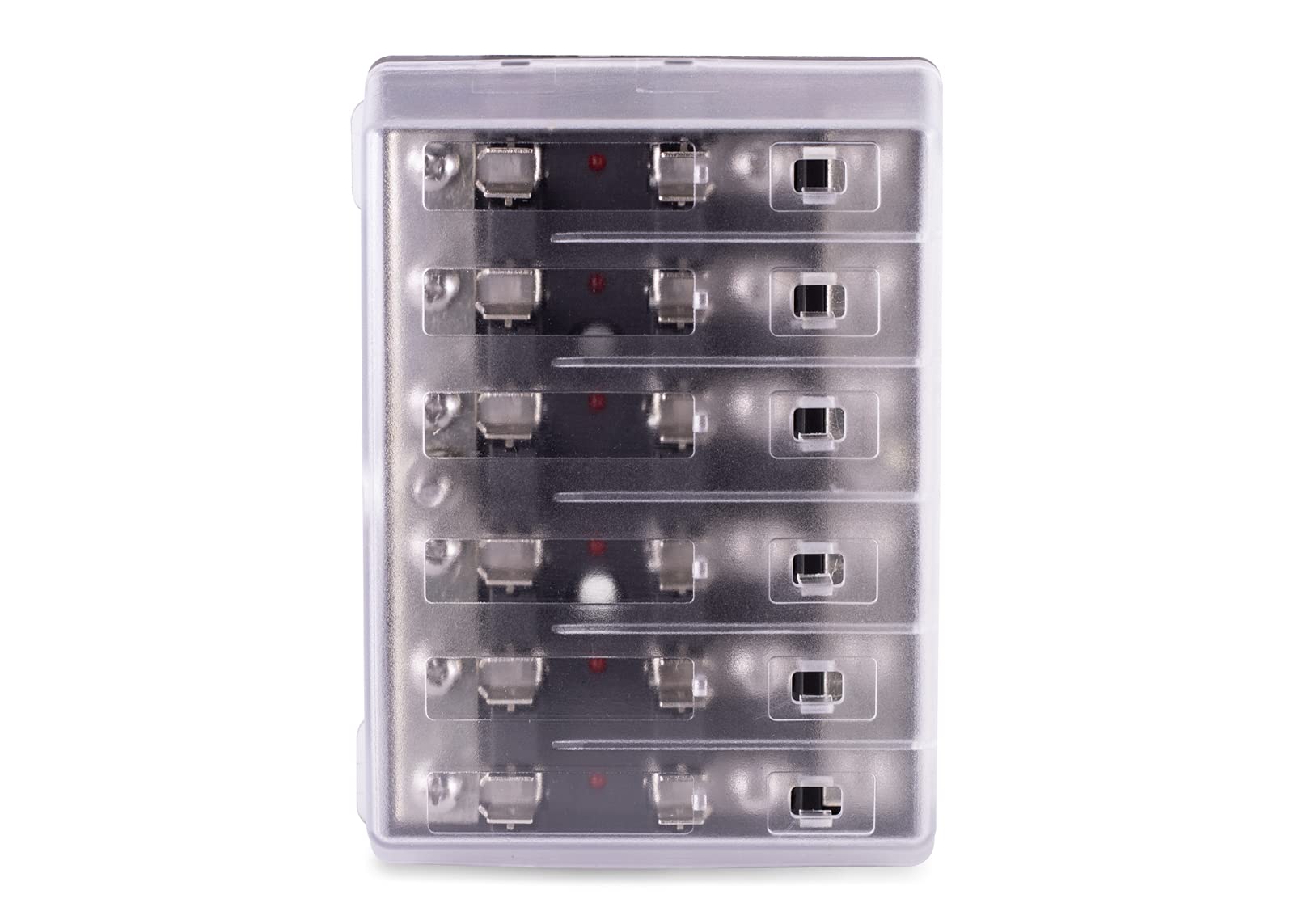 409 Series Fuse Block, Sierra FS40900, 6 Gang w/Bus Bar and Cover