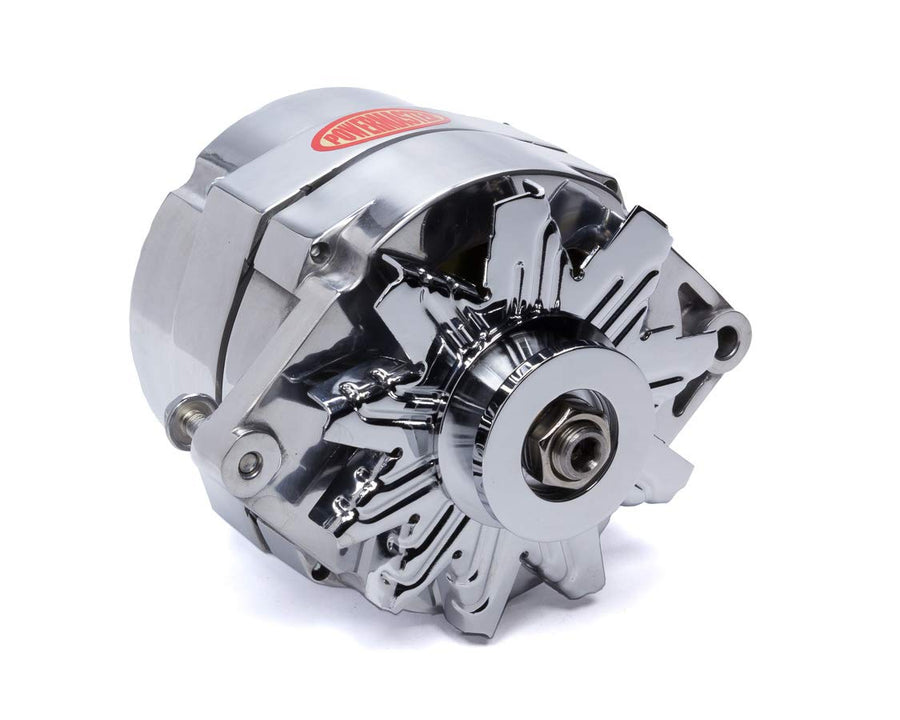 Alt Powermaster GM 10SI Polish 100A 1V Pulley 1 or 3 Wire