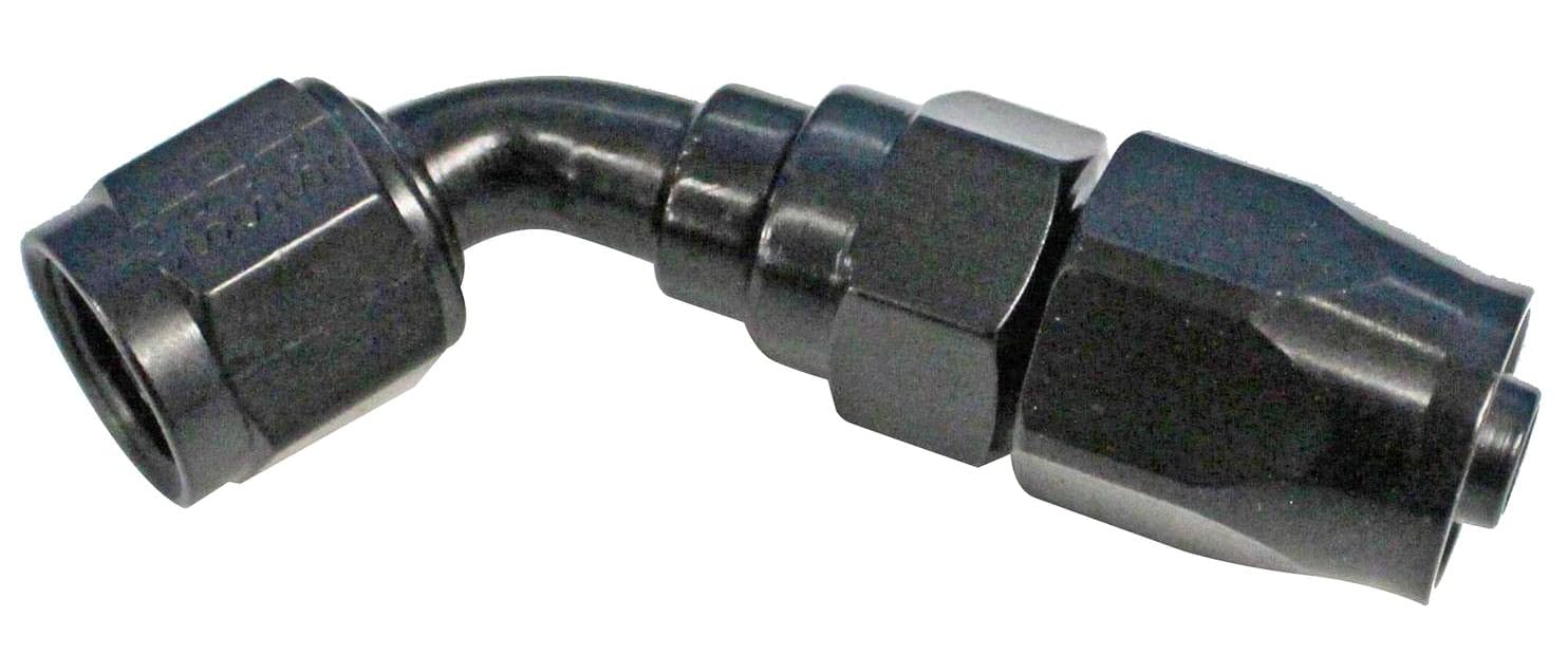 Black Fragola -6AN x 60 Degree Pro-Flow Hose End