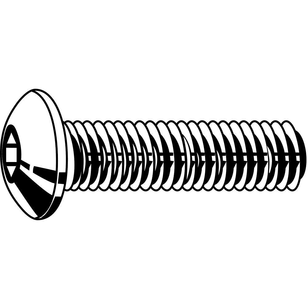 Button #4-40 x 3/8", Socket Head Cap Screw, 18-8, Stainless Steel, Plain Finish, 300PK #U51030.011.0037