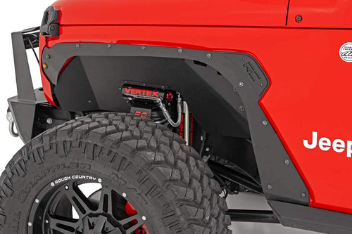 Rough Country Fender Delete Kit Front & Rear for 18-24 Jeep Wrangler JL - 10539