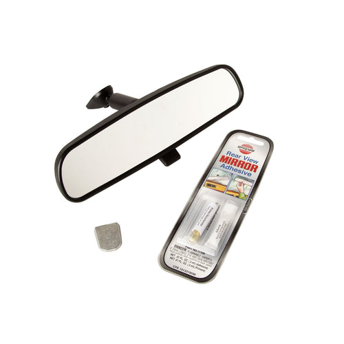 Interior Rear View Mirror Kit | Omix-Ada | 11020.02 | OE Reference: 8993023K | Fits 1976-2012 Jeep CJ/Wrangler/Cherokee