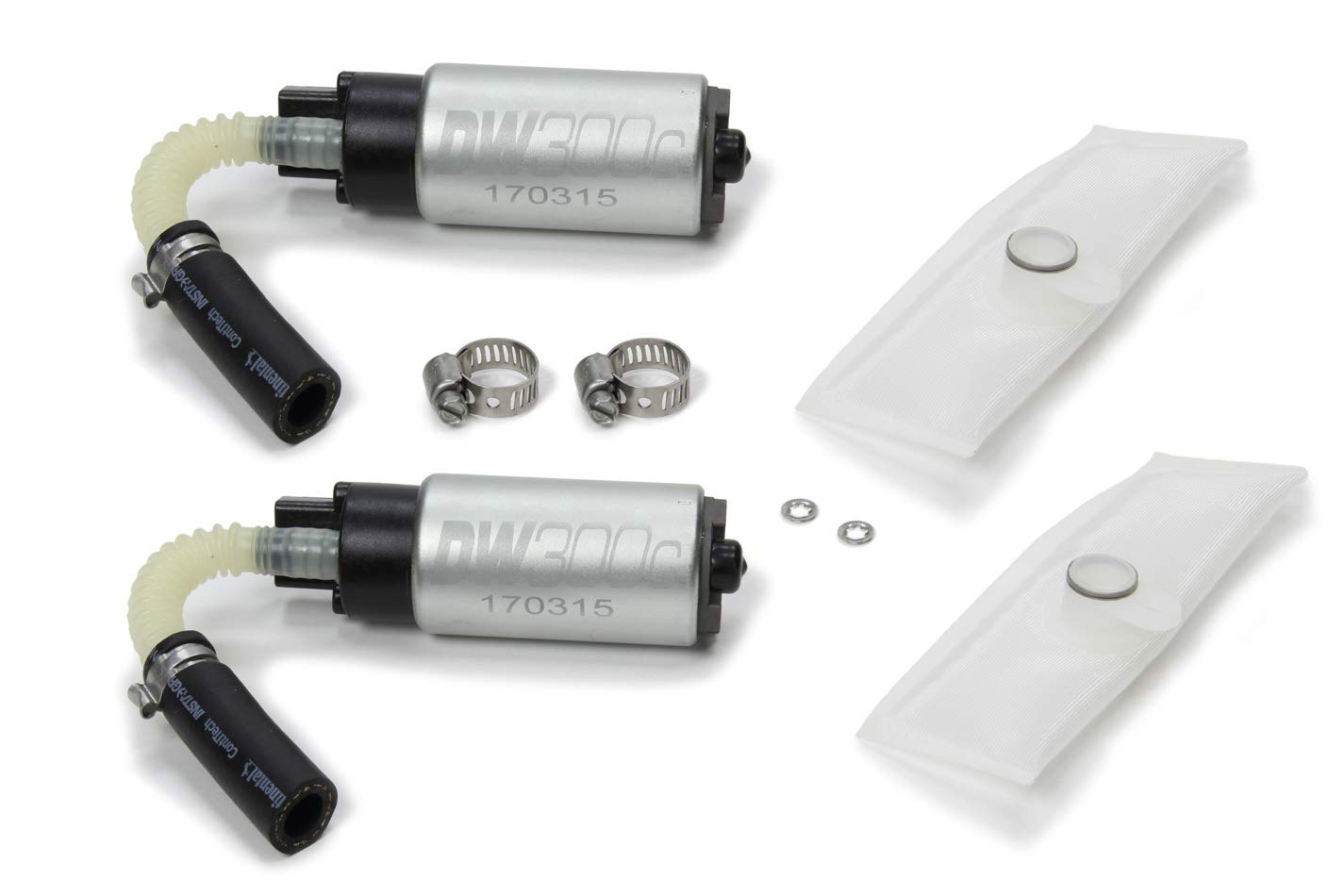 Compact DeatschWerks 9-307-1033 Fuel Pump (340lph with Out Clip with 9-1033 Install Kit), 1 Pack