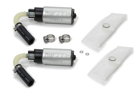 Compact DeatschWerks 9-307-1033 Fuel Pump (340lph with Out Clip with 9-1033 Install Kit), 1 Pack