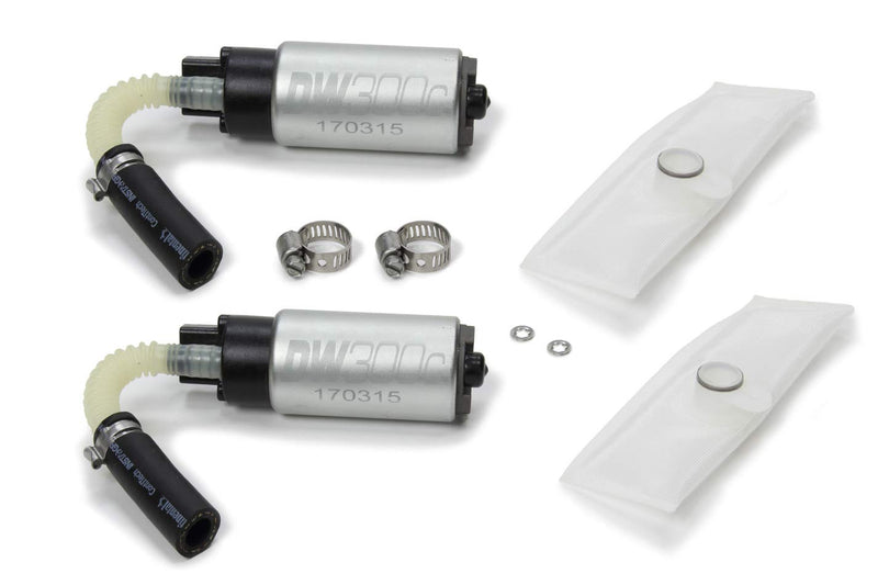 Compact DeatschWerks 9-307-1033 Fuel Pump (340lph with Out Clip with 9-1033 Install Kit), 1 Pack