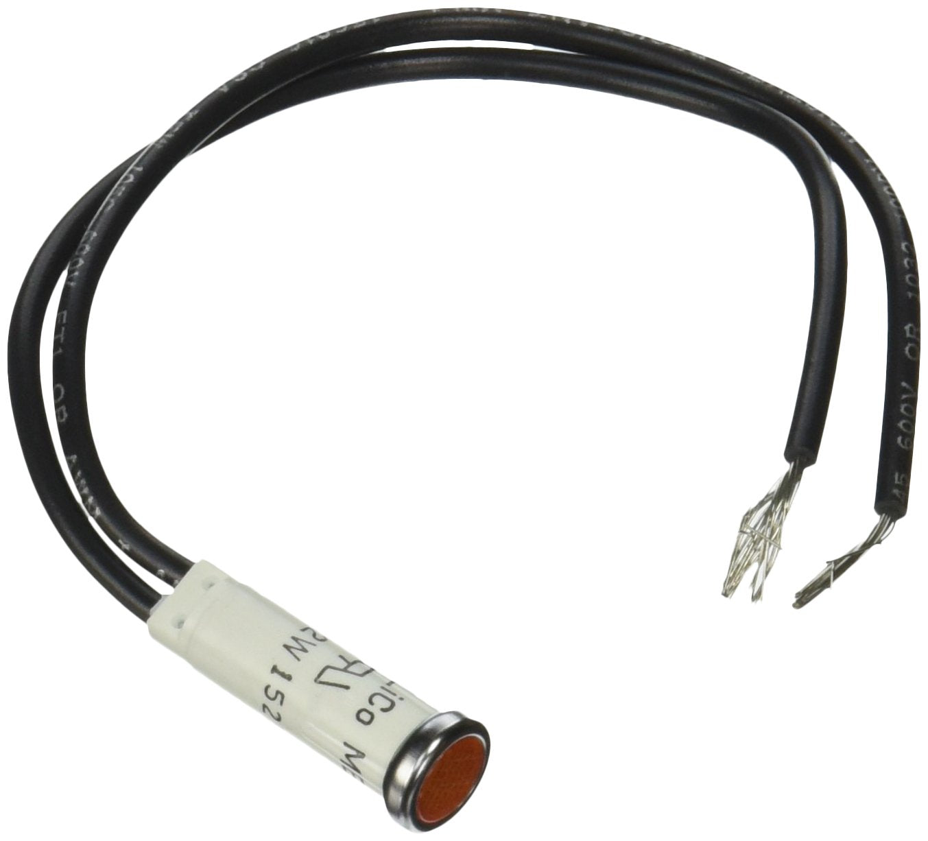 80203 Painless Performance Dash Indicator Light, Amber, 5/16"