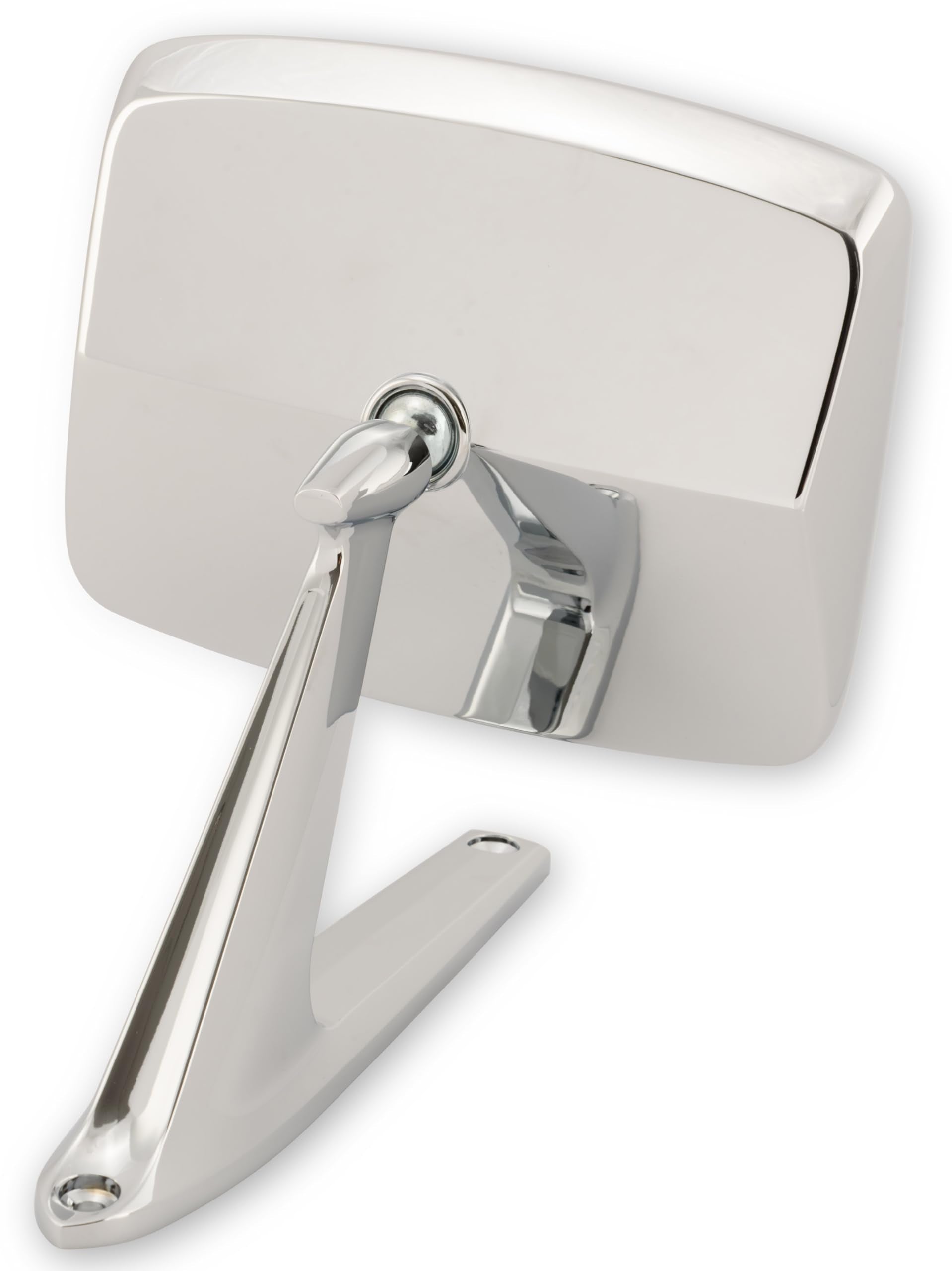 Scott Drake Convex Glass Outside Mirror in a Chrome Finish for Right Side, Compatible with 1967-1979 Ford Bronco, Model C7TZ-17696-C