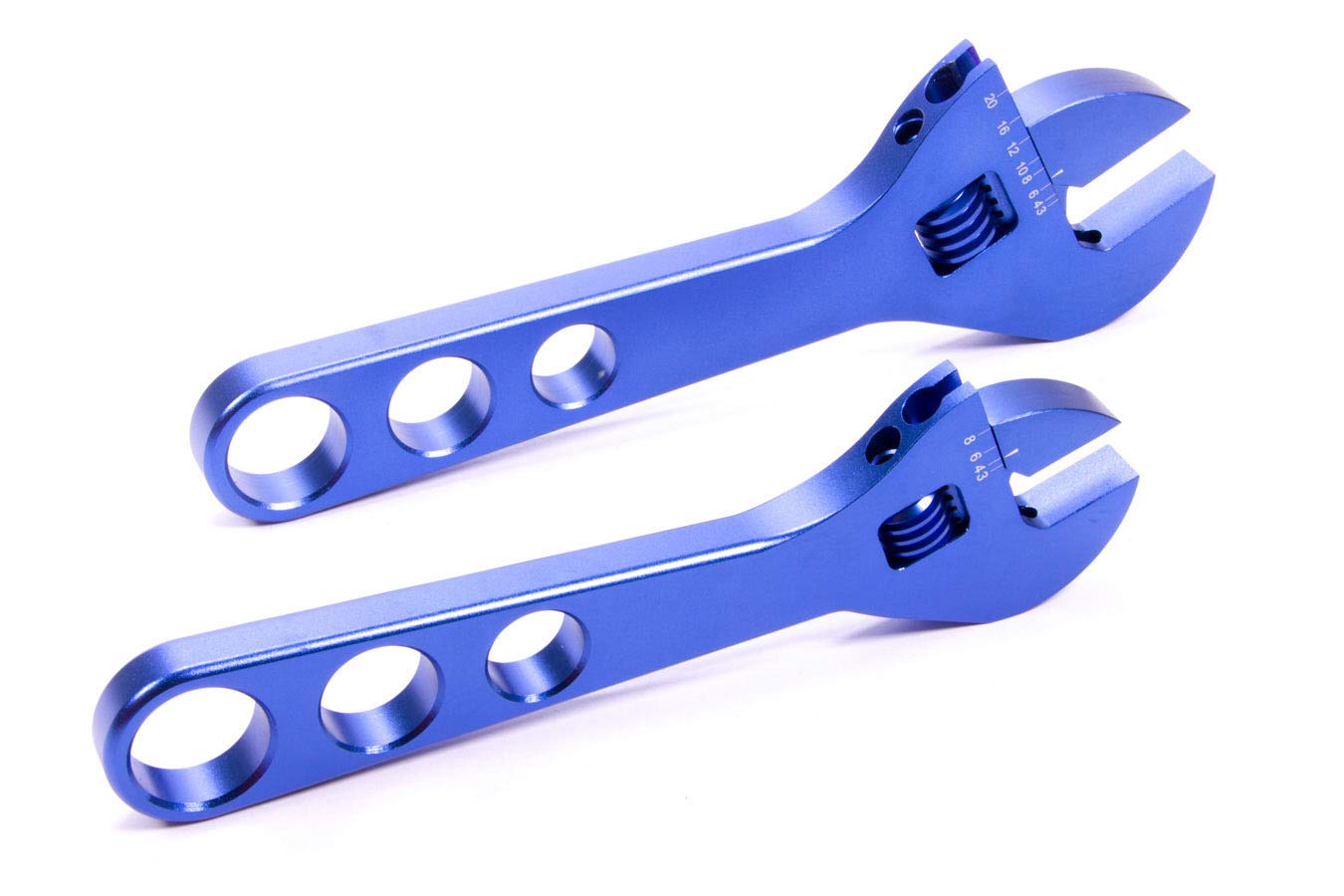 PROFORM 3-8 AN/10-20 an Anodized Aluminum Adjustable Wrench - Pair 67729