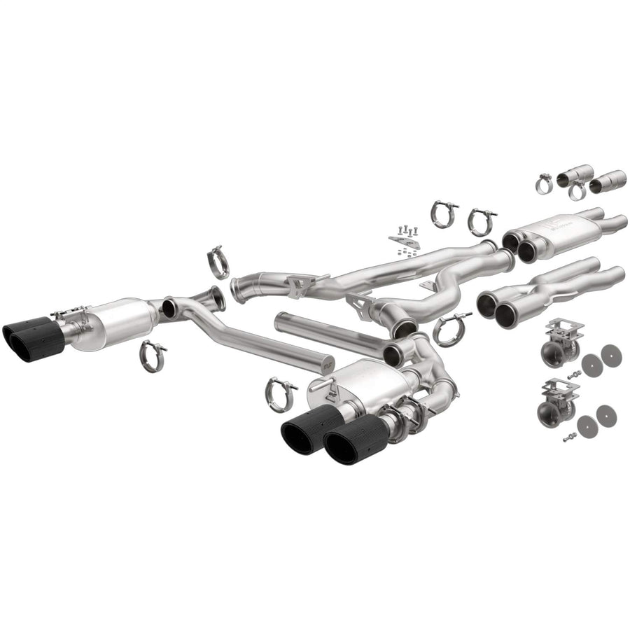 xMOD Series MagnaFlow Performance Exhaust System 19535: Cat-Back, Compatible with 2018-2023 Ford Mustang