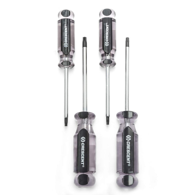 4 Pc. Crescent Torx® Acetate Screwdriver Set - CT4PCSET