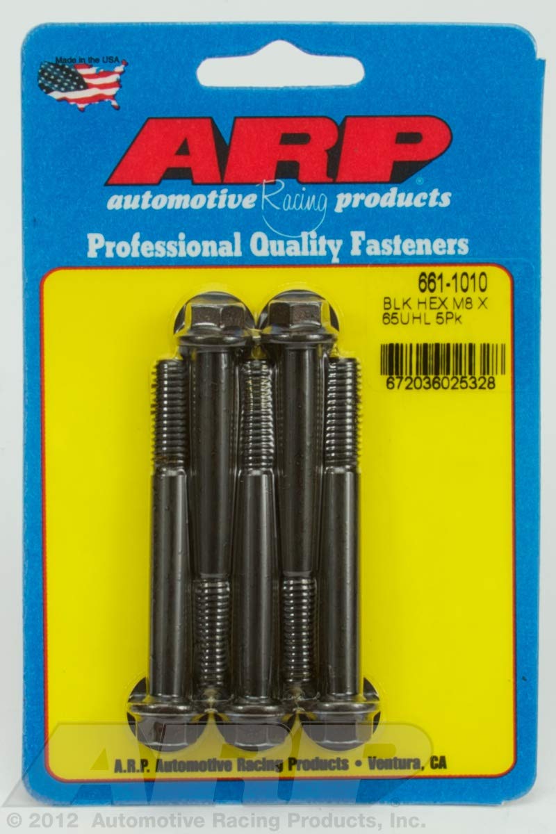 Hex ARP (661-1010) Oxide Bolt, Black
