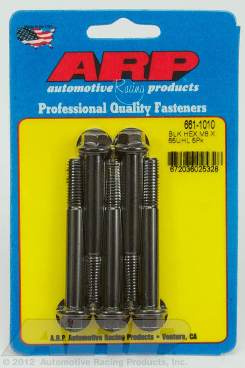 Hex ARP (661-1010) Oxide Bolt, Black