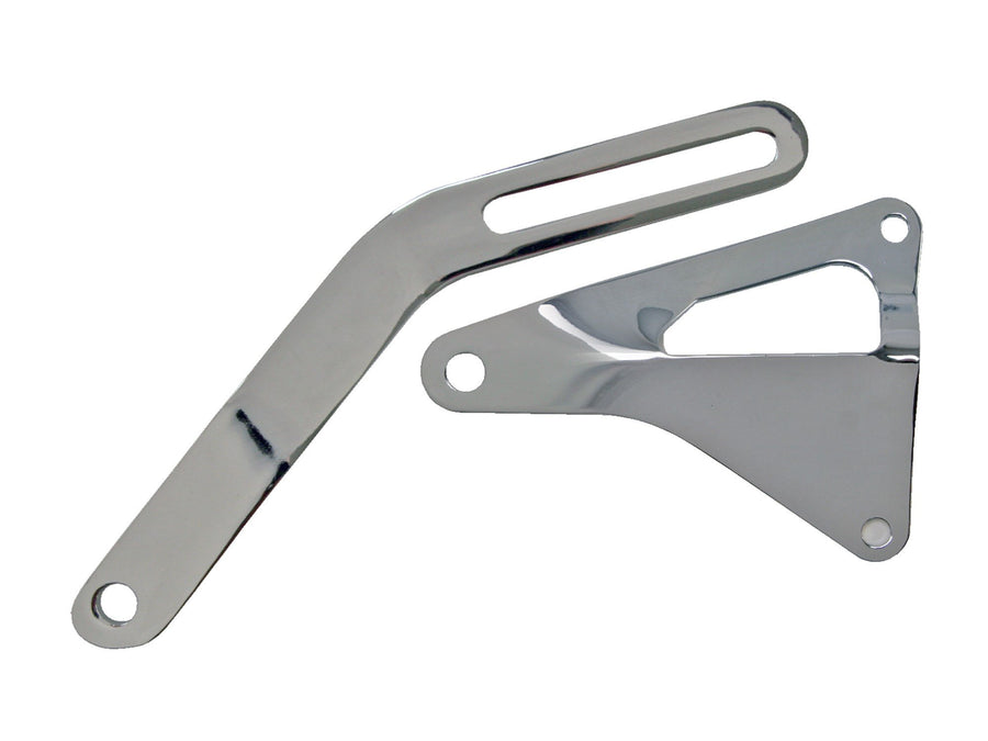 1965-1973 Scott Drake C5ZZ-10145-51-K Alternator Bracket Set 289 & 302 Chrome