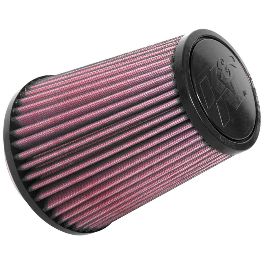 K&N Original High-Flow Lifetime Universal Clamp-On Air Filter: Performance, Premium, Washable: Flange Diameter: 3.125 In, Filter Height: 6 In, Flange Length: 0.75 In, Shape: Round Tapered, RU-3250