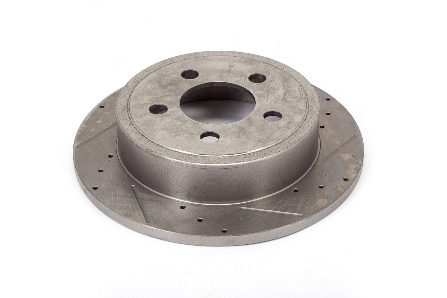 Brake Rotor Kit Alloy USA 11350, Front, Drilled/Slotted; 90-99 XJ/WJ/YJ/TJ