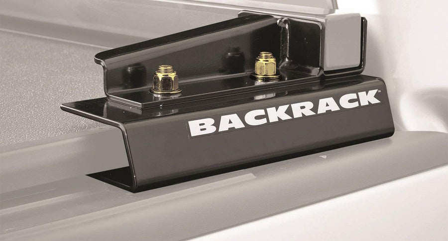 BACKRACK RealTruck Hardware Kit for use w/Wide-Top Tonneau, Black, No Drill | 50112 | Fits 2004-2014 Ford F-150