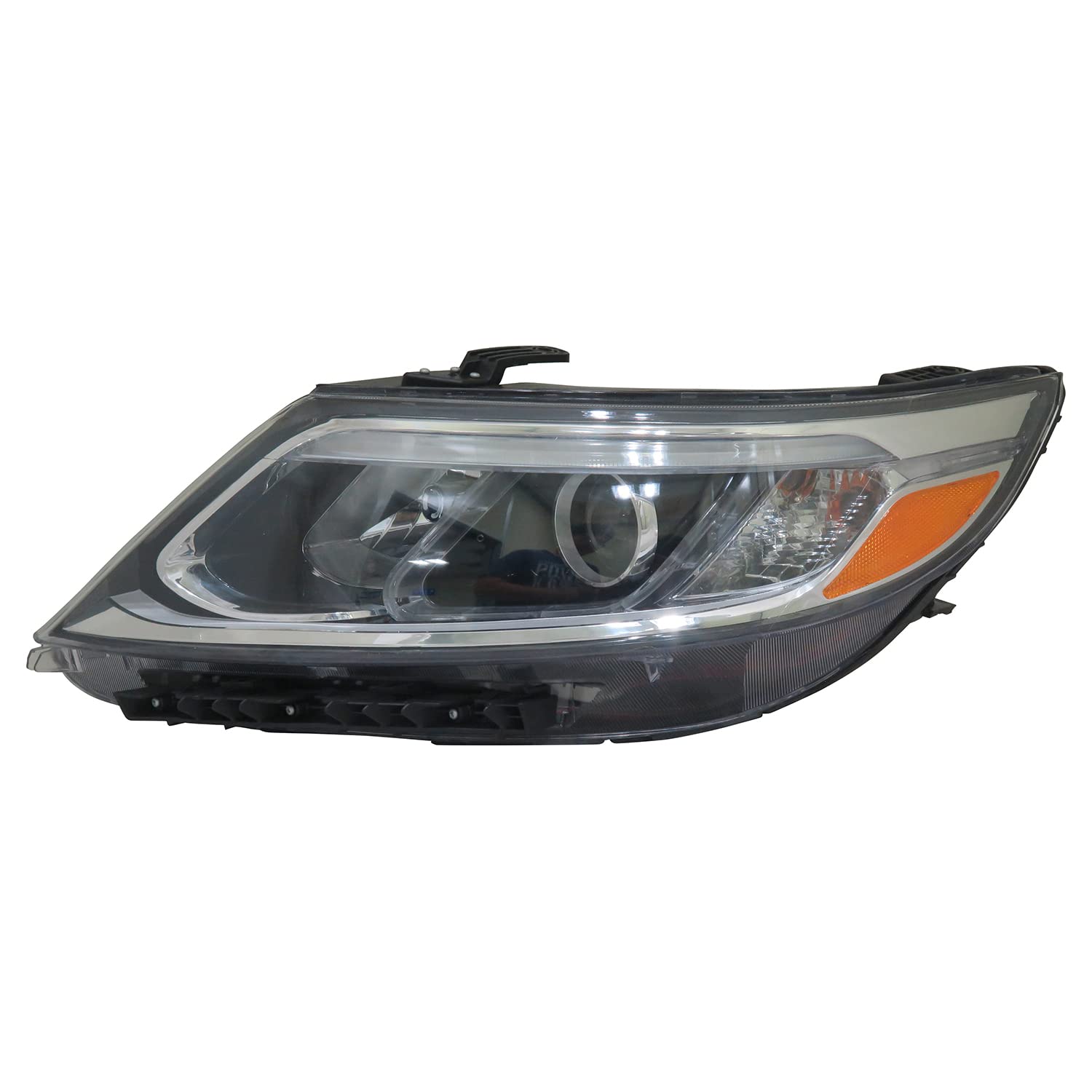Left TYC Headlight Assembly Compatible with 2014-2015 Kia Sorento
