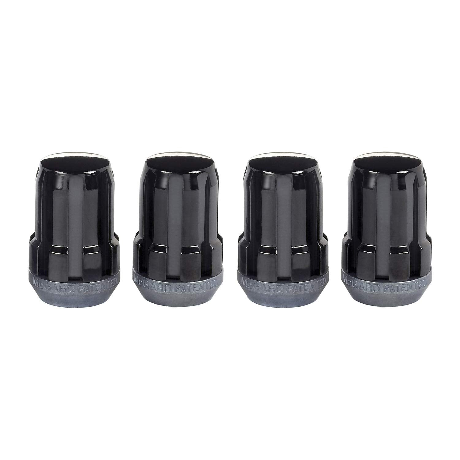 McGard Black SplineDrive 65354BK Lug Nuts (M12 x 1.25 Thread Size) - Set of 4, 4 Lug Nuts