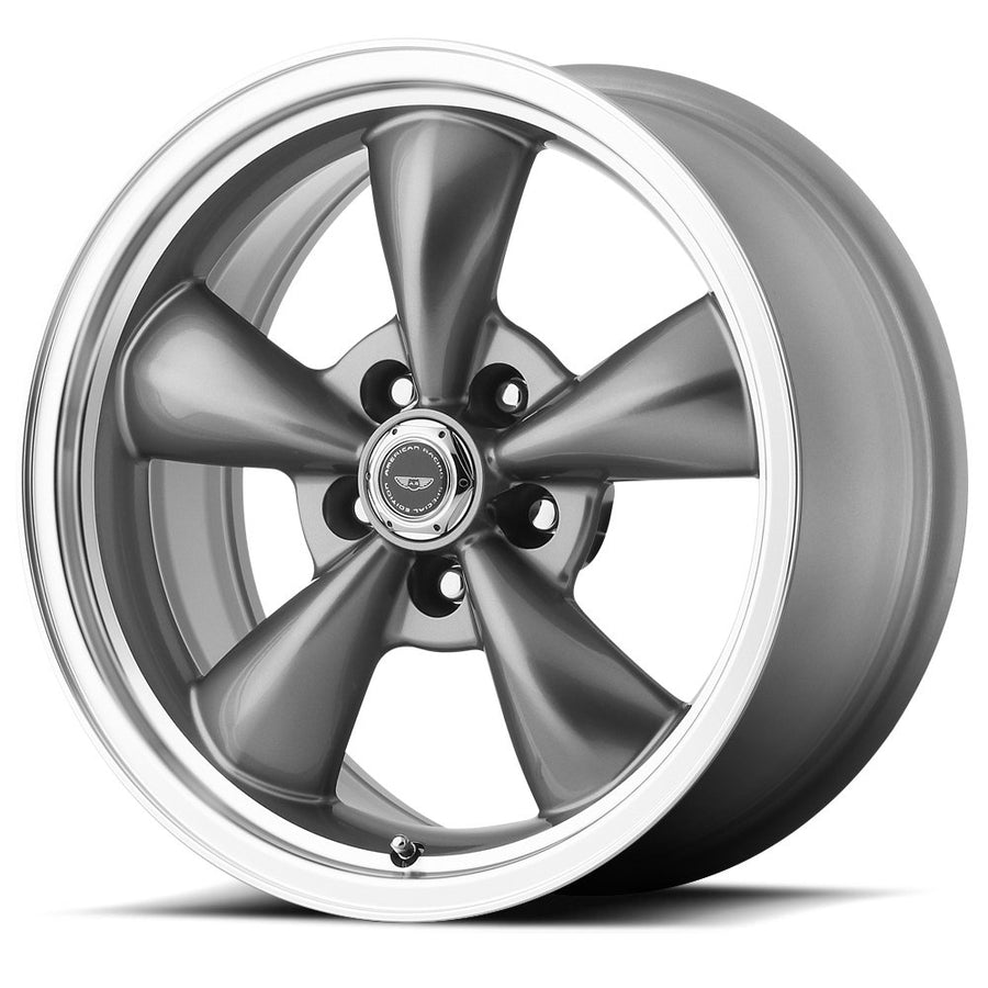 AR105 TORQ THRUST M American Racing 18X8 5X4.5 4.5 0mm ANTHRACITE MACHINED LIP - AR105M8865A