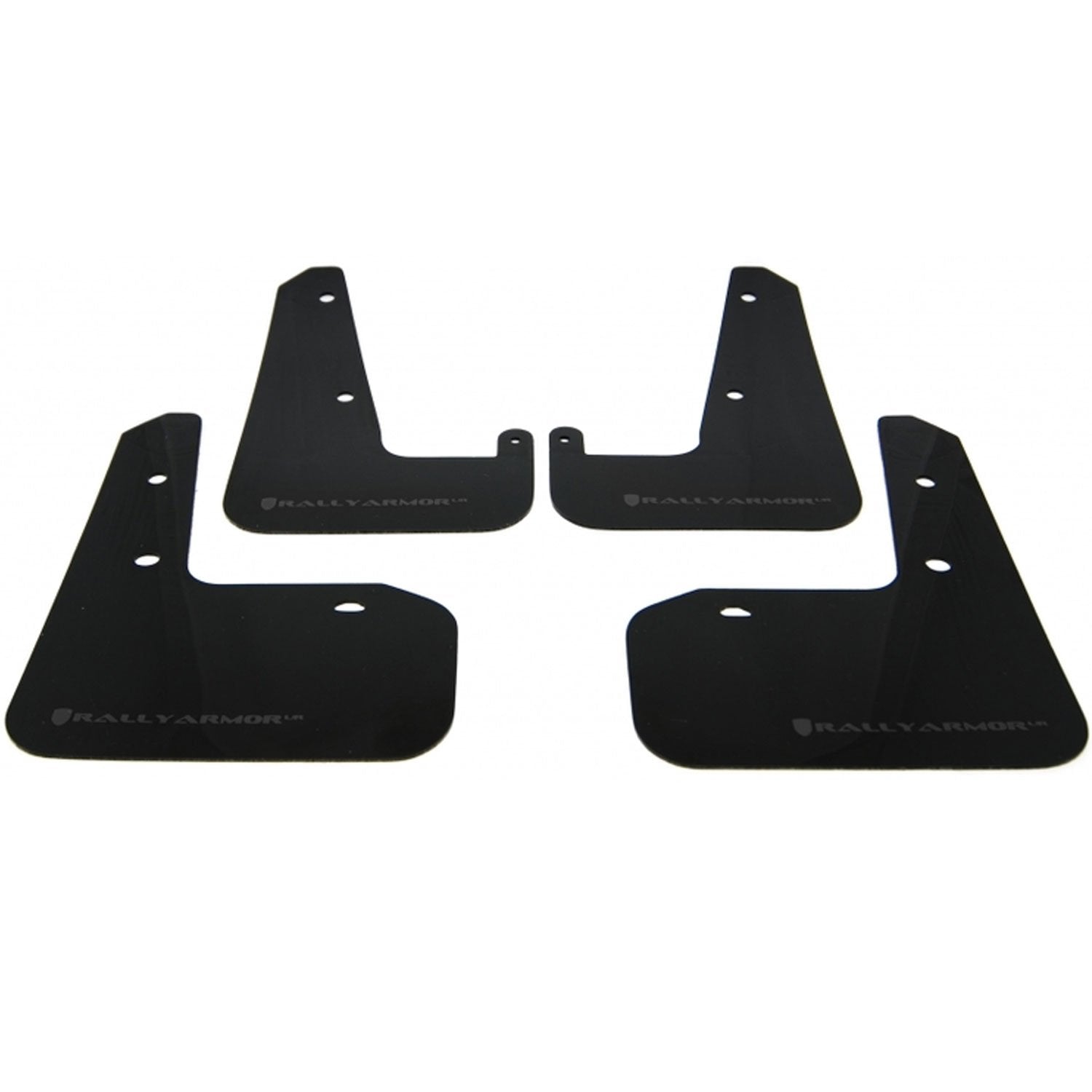 Rally Armor Black, Gray MF34-UR-BLK/GRY Mud Flap with Logo (2015 Subaru Legacy UR), 1 Pack
