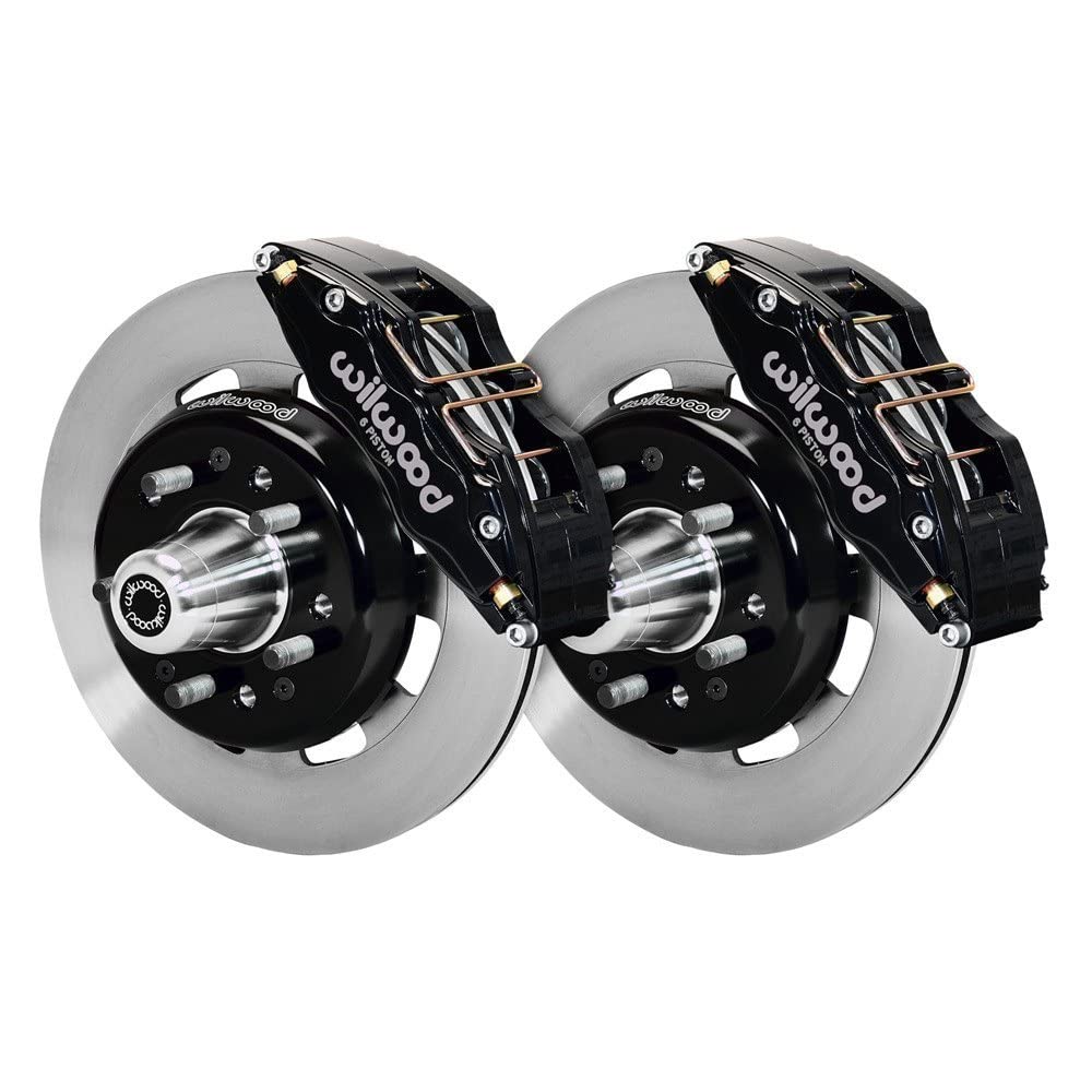 Front Hub Kit DP6A,12.19", Drilled,Red