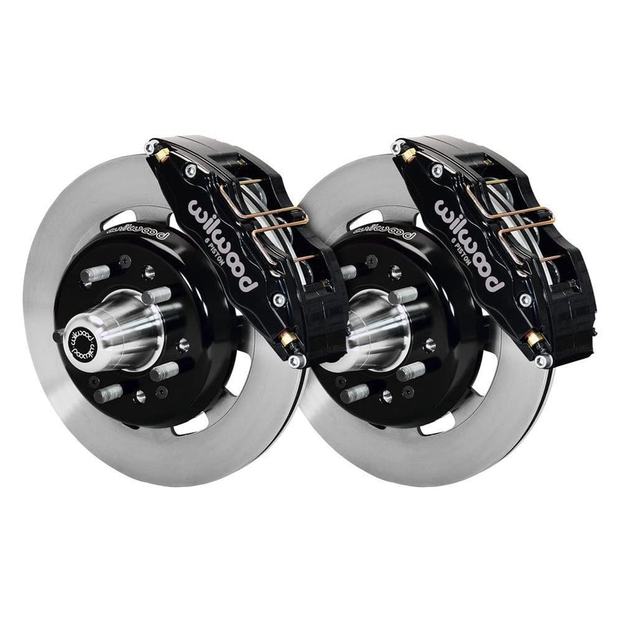 Front Hub Kit DP6A,12.19", Drilled,Red