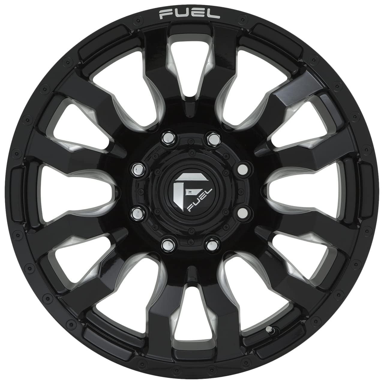 FUEL OFF-ROAD 18X9 BLITZ 5X150 5.79 20mm GLOSS BLACK MILLED - D67318905657