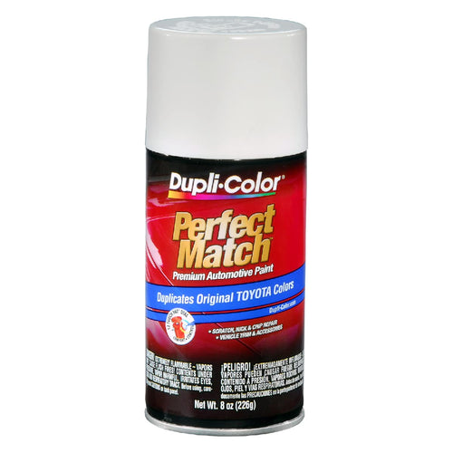 Perfect Match Dupli-Color EBTY16077 Automotive Spray Paint – Toyota Natural White, 056 – 8 oz. Aerosol Can