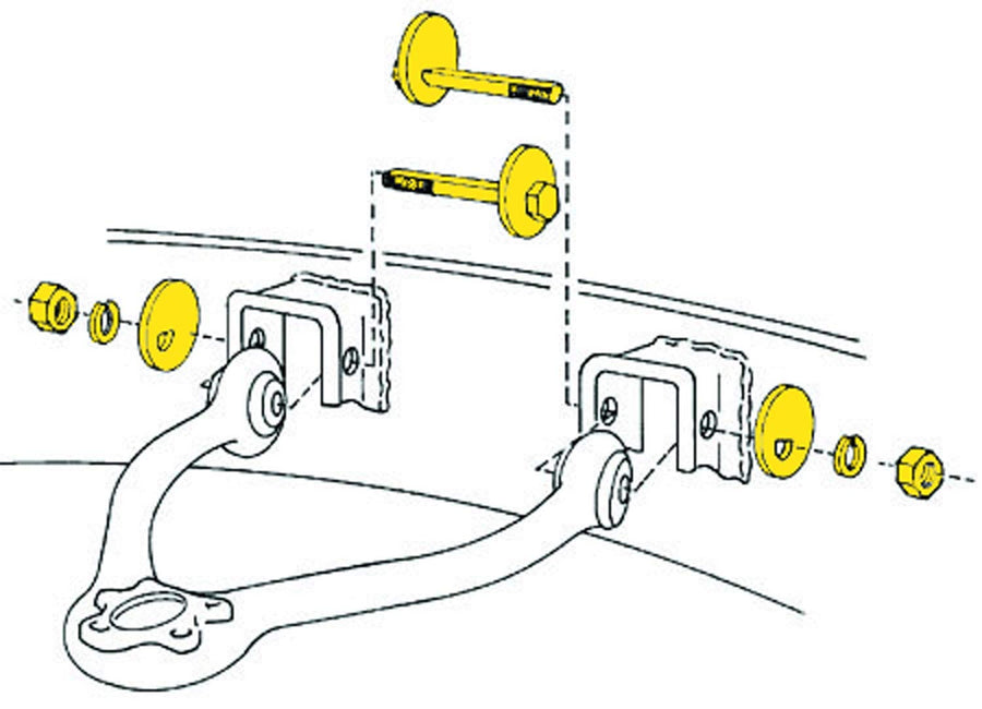 MOOG K6302 Caster / Camber Alignment Kit for Chevrolet K1500