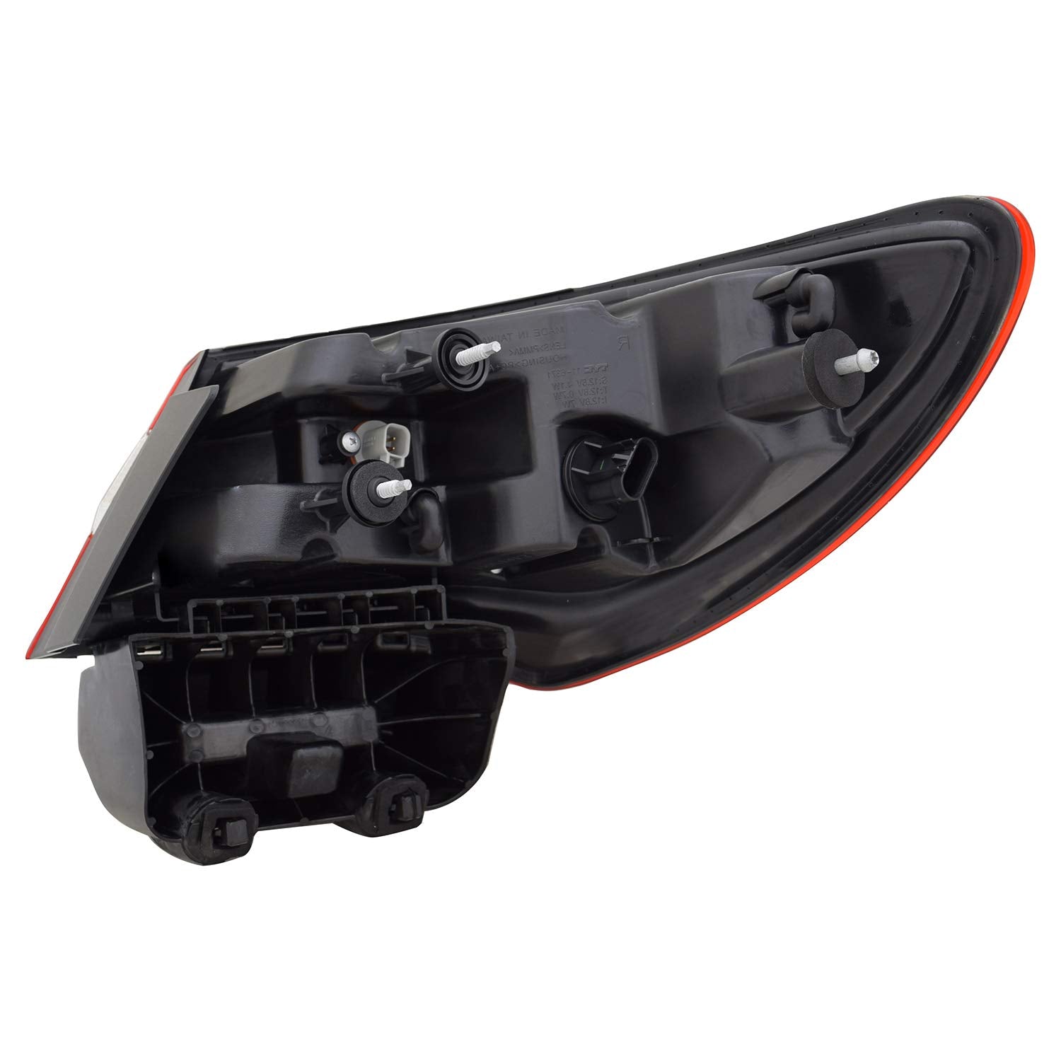 Left TYC Tail Light Assembly Compatible with 2011-2014 Chrysler 200