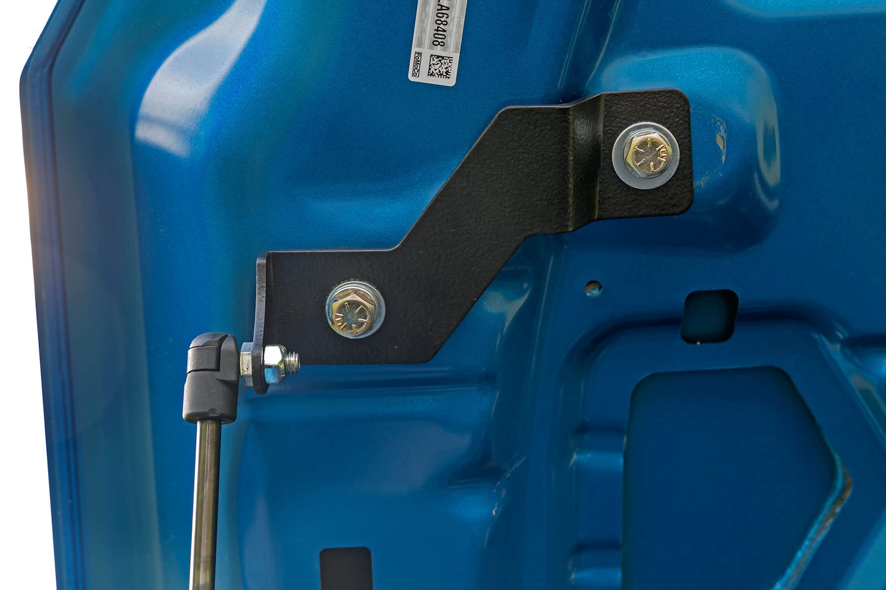 Rough Country Hydraulic Hood Assist for Jeep Wrangler JL & Gladiator JT (2018-2025) - Hands-Free Lift, Easy Bolt-on Hood Struts (Pair)